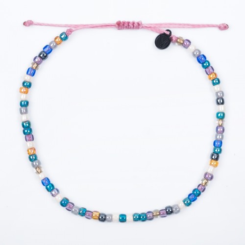 TOHO Multicolor Beads Anklet
